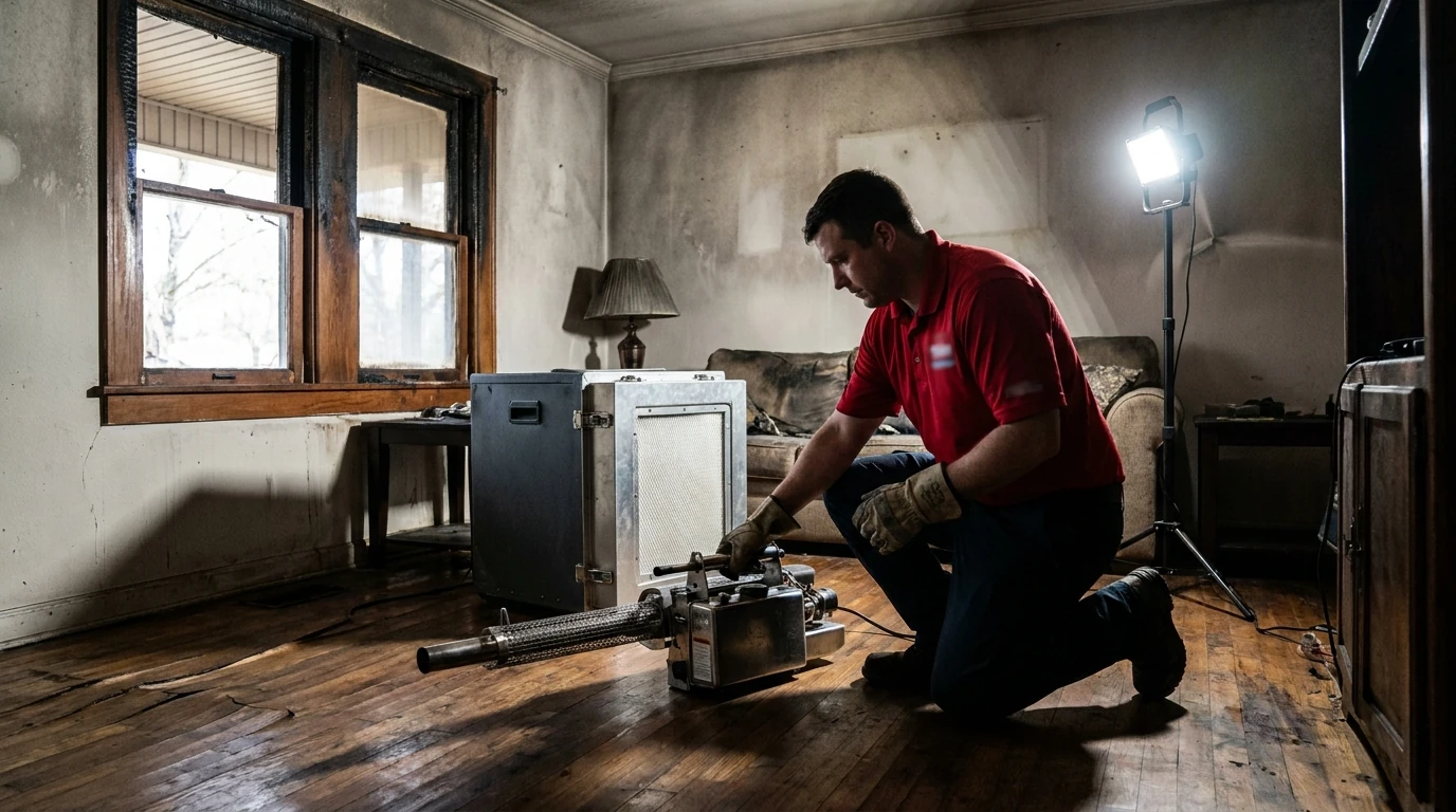 What Does the Fire Damage Restoration Process Involve