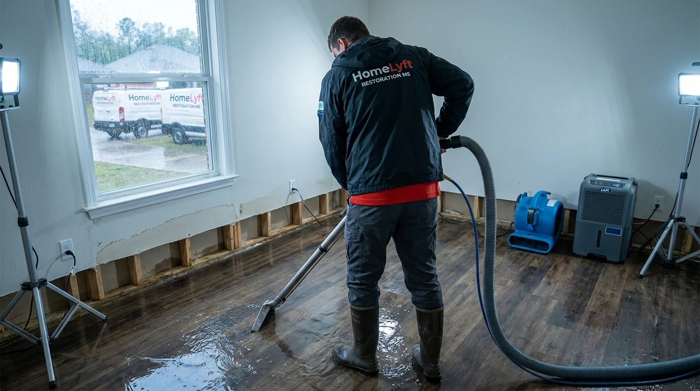 What to Do After Water Damage in Gulfport, MS (and Who to Call)