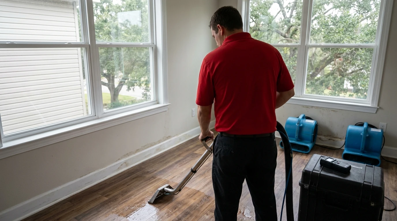 Water Damage Restoration in Gulfport, MS: What to Expect From Call to Cleanup