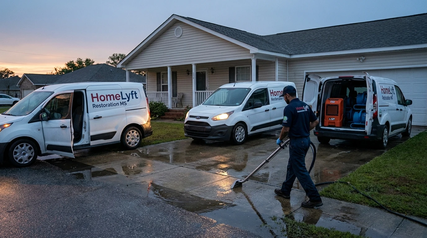 Who to Call for Water Damage Restoration in Gulfport, MS