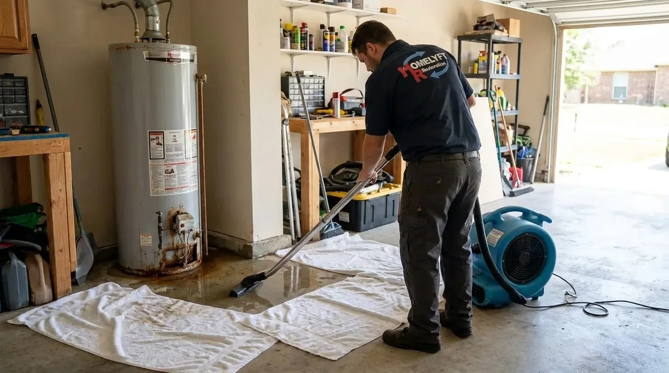 water-heater-flood-cleanup